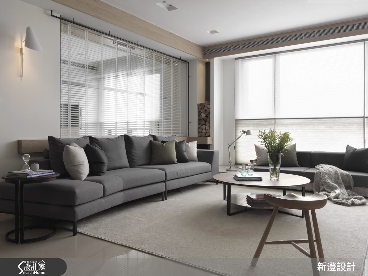 打造完备收纳与机能！208平纯白舒适宅